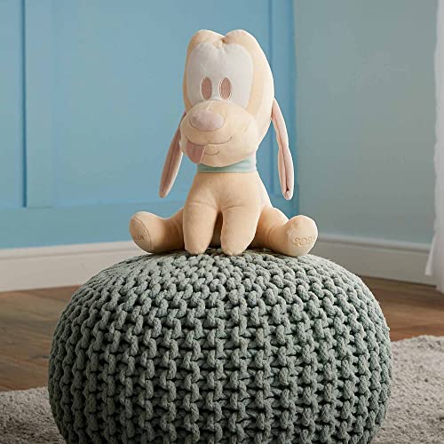 Disney Store peluche ufficiale piccolo My First Pluto 2023, 27 cm, adorabile peluche del fedele amico di Topolino con dettagli ricamati sul viso e collare - Per bimbi dai 0 anni in su - immagine 10