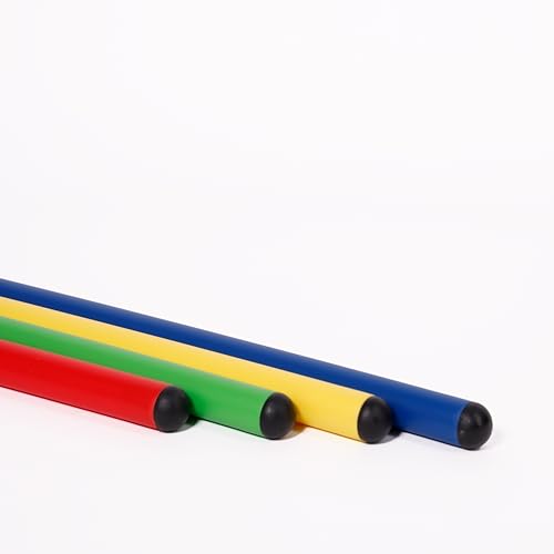 Italveneta Didattica - Kit Saltarello Piccolo, Stimolazione Motoria e Creativa per Bambini, Set Dinamico di 21 Pezzi per Giochi di Agilità e Coordinazione, Colori Misti Rosso, Giallo, Verde, Blu - immagine 6