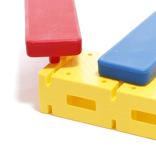 Italveneta Didattica Psicomotorio Modello B attività motorio, psicomotricità, Kit per Lo Sviluppo del Bambino, Colore Misti: Rosso, Giallo, Verde, Blu, Standard, 1 - immagine 8