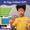 Prextex Uova di Pasqua Riempite con 30 Mini Giocattoli e Sorprese per i più Piccoli-Ogni Uovo Contiene Un Giocattolo Diverso per la Caccia all'Uovo di Pasqua, Regali di Giochi di Pasqua - immagine 4