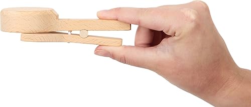 Small Foot 11070 - Ghiaccio con Supporto per Ghiaccio colorato in Legno, Certificato FSC 100%, Sei Diversi Tipi di Gelato per Il Gioco di Ruolo nel Negozio di Shopping, Giocattoli, Multicolore - immagine 5