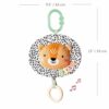 Taf Toys Giocattolo musicale rilassante con multi-texture e massaggiagengive in legno, si attacca alla culla, al passeggino e al seggiolino auto, sviluppa i sensi del bambino e le abilità cognitive - immagine 8