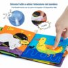 URMYWO Livre Tissu Bébé Eveil 0 3 6 Mois - immagine 3