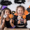 ZZQVIP Ali Nere per Costume Halloween Ragazza,Costume da Ragazza di Halloween, Set Ali Nere Halloween con Aureola e Bacchetta, Accessori per Feste a Tema, Decorazione di Costumi di Carnevale - immagine 5