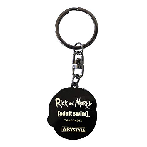 ABYstyle Rick And Portachiavi Personaggio Morty, Cartoni Animati, Multicolore, Taglia Unica, ABYKEY182 - immagine 3