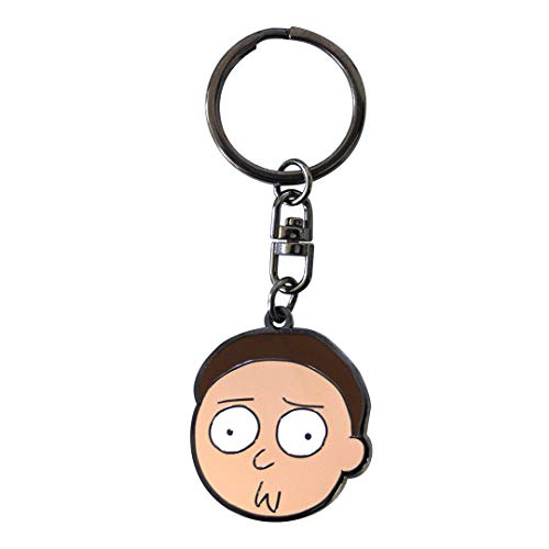 ABYstyle Rick And Portachiavi Personaggio Morty, Cartoni Animati, Multicolore, Taglia Unica, ABYKEY182