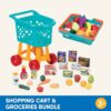 Battat (BATYJ) Shopping Cart & Groceries Bundle - immagine 7