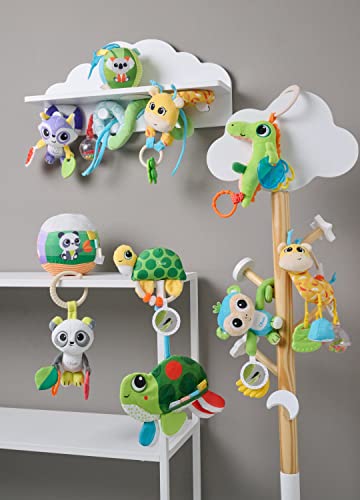 Chicco Palla Soft in Tessuto Morbido, Morbida Pallina in Diversi Tessuti, con Trillino, etichette colorare, Attività Manuali, Giochi Bambini, 0 Mesi+ - immagine 7