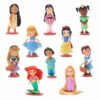 Disney Store Set di Personaggi Deluxe, Personaggi con Dettagli Sagomati, Età 3+