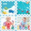 Felly Giochi Montessori 1 Anno Gioco Pesca Morbidi per Bambino Bambina, Giocattolo Educativo per 1 2 3 Anni, Regali per Bambini 1 2 3 Anni - immagine 3