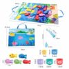 Felly Giochi Montessori 1 Anno Gioco Pesca Morbidi per Bambino Bambina, Giocattolo Educativo per 1 2 3 Anni, Regali per Bambini 1 2 3 Anni - immagine 5