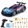 HUIKUANGEU Macchina Telecomandata per Bambini,RC Drift Car,Macchina Telecomandata Drift,Auto Radiocomandata,Giochi Bambini,Telecomando Auto,Radiocomandata Auto con Luce LED,per Adulti e Bambini