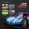 HUIKUANGEU Macchina Telecomandata per Bambini,RC Drift Car,Macchina Telecomandata Drift,Auto Radiocomandata,Giochi Bambini,Telecomando Auto,Radiocomandata Auto con Luce LED,per Adulti e Bambini - immagine 7