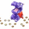 Hippo Rigolo - Giochi da tavolo per bambini dai 4 anni in su, gioco divertente, indovina i cibi che sceglierai o dai da mangiare all'ippopotamo, fai attenzione all'eruttazione, da 2 a 4 giocatori - immagine 3