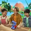 Hippo Rigolo - Giochi da tavolo per bambini dai 4 anni in su, gioco divertente, indovina i cibi che sceglierai o dai da mangiare all'ippopotamo, fai attenzione all'eruttazione, da 2 a 4 giocatori - immagine 5