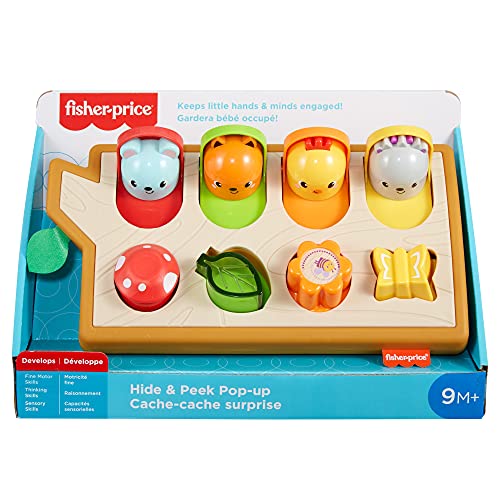 Jurassic World Fisher-Price cucù Amici Animaletti con Dettagli in Legno e Tessuto, Giocattolo per Bambini 9+ Mesi, GJW24 - immagine 8
