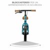 Kinderkraft SPACE2 Bicicletta bambini 3-5 anni, Bici senza pedali, 12 polici ruote, Design sportivo, Regolazione della sella, Montaggio facile, Struttura leggera - immagine 6
