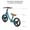 Kinderkraft SPACE2 Bicicletta bambini 3-5 anni, Bici senza pedali, 12 polici ruote, Design sportivo, Regolazione della sella, Montaggio facile, Struttura leggera - immagine 7