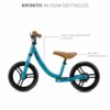 Kinderkraft SPACE2 Bicicletta bambini 3-5 anni, Bici senza pedali, 12 polici ruote, Design sportivo, Regolazione della sella, Montaggio facile, Struttura leggera - immagine 9