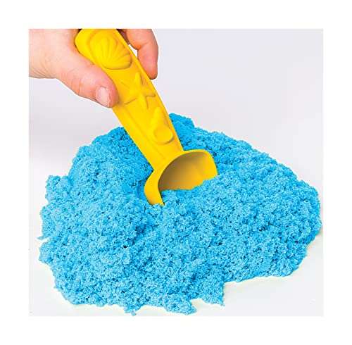 Kinetic Sand Playset Castelli di Sabbia Sabbia cinetica con vaschetta Sabbia magica Sabbia colorata a sorpresa 454gr 3 formine incluse Giocattoli per bambini e bambine 3 anni - immagine 9