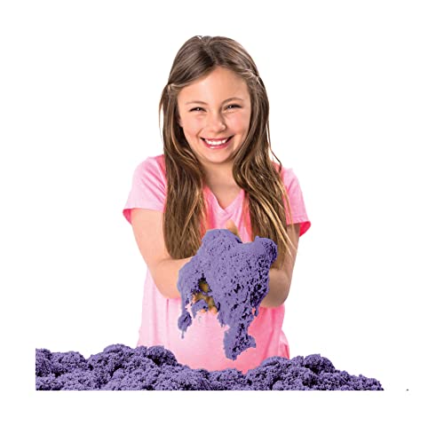 Kinetic Sand Playset Castelli di Sabbia Sabbia cinetica con vaschetta Sabbia magica Sabbia colorata a sorpresa 454gr 3 formine incluse Giocattoli per bambini e bambine 3 anni - immagine 10