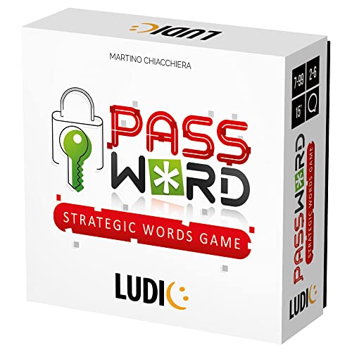 Ludic Password Gioco Di Parole Strategico Mu55409 Gioco Di Società Per La Famiglia Per 2-6 Giocatori Made In Italy