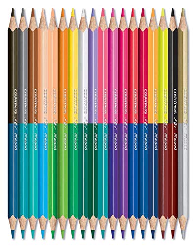 Maped - Matite colorate ergonomiche a 3 spigoli, colori assortiti - immagine 10