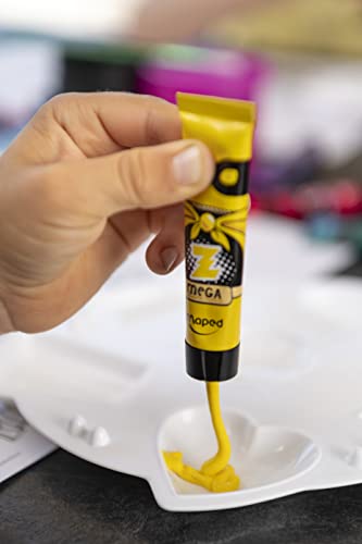 Maped- Tempera In Tubi - Tubi da 12Ml - 12 Colori Assortiti - immagine 8