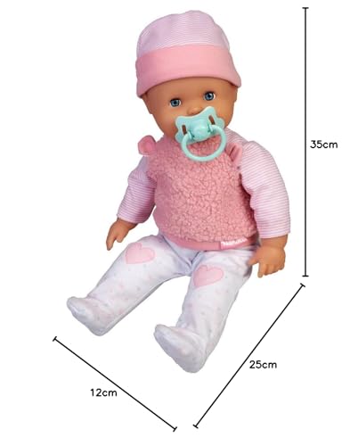 Nenuco - Senti Il ​​Suo cuoricino, Bambola sensoriale, Morbida, con Effetti di Vibrazione Che riproducono Il cuoricino, Indossa Abiti di Diverse Tessuti, per Bambine/I dai 3 Anni, Multi., Taglia Unica - immagine 8