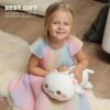 Peluche Gatto, Animali di Peluche, Morbido Peluche, Bambola di Peluche, Cuscino in Peluche, Giocattoli Morbidi, Regali Creativi Pupazzo Giocattolo per Bambini Ragazze Ragazzi Amici, Compleanno Natale - immagine 6