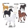 Terra by Battat – Horses Set – Detailed Plastic Miniature Horse Toys - immagine 4