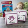 The Original Mood Flipbook per bambini; 20 diversi stati d'animo/emozioni; autismo; ADHD; aiuta i bambini a identificare i sentimenti e fare scelte positive; pagine laminate (Monster Flipbook) - immagine 6