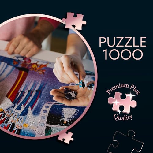 Trefl Premium Plus Quality Iconic Moments: Il re leone-1000, Serie di Puzzle con i Personaggi Più Amati, Pezzi Perfettamente Corrispondenti, per Adulti e Bambini dai 12 Anni, Multicolore, 10831 - immagine 4