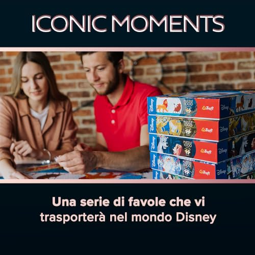 Trefl Premium Plus Quality Iconic Moments: Il re leone-1000, Serie di Puzzle con i Personaggi Più Amati, Pezzi Perfettamente Corrispondenti, per Adulti e Bambini dai 12 Anni, Multicolore, 10831 - immagine 5