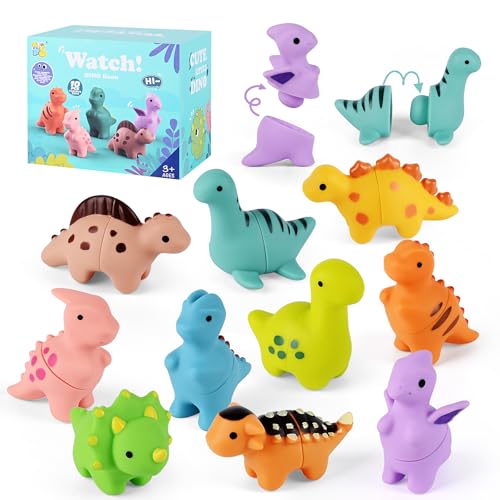 Victse Giocattoli Montessori per Bambini, Giocattoli di Selezione e Accatastamento dei Colori, Giocattoli di Apprendimento Motorio, Giocattoli di Apprendimento Sensoriale, Regalo per Bambini - immagine 9