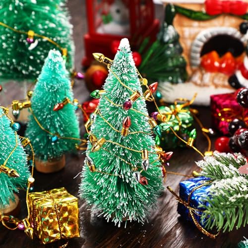 32pz Porta Elfo Natale Kit,Accessori Casa delle Bambole in Miniatura,Set di Decorazioni Natalizie in Miniatura,Accessori Casa Bambole,per decorazioni natalizie e regali per bambini - immagine 5
