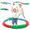 6PCS Trave di Equilibrio per Bambini, Trave d'equilibrio per bambini per le abilità motorie e la coordinazione, Giocattolo Montessori per Bambini Allenamento dell'equilibrio per Interni ed Esterni
