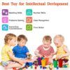 71pz Conteggio Degli Orsi, Giochi Montessori 2 3 4 Anni, Ordinamento con Tazze Impilabili, Corrispondenza dei Colori, Giocattoli Educativi - immagine 3