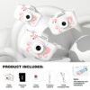 ASTGMI Macchina Fotografica Bambini, 12MP Mini Ricaricabile Fotocamera Digitale Bambina Videocamera Regalo per Ragazze Ragazzi 3-10 Anni, con Scheda 32 GB, Regali Giocattolo di Natale & Compleanno - immagine 8