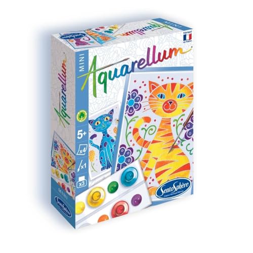 Aquarellum Mini: Katzen: Das Imaginäre an der Spitze des Pisels