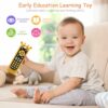 Ballery Telecomando Giocattolo per Bambini, Baby TV Telecomando Giocattolo per Neonati con Luce e Suono, Inglese/Francese/Spagnolo, Giocattoli Educativi Regalo per Bambini 6-18 Mesi (Giraffe) - immagine 4
