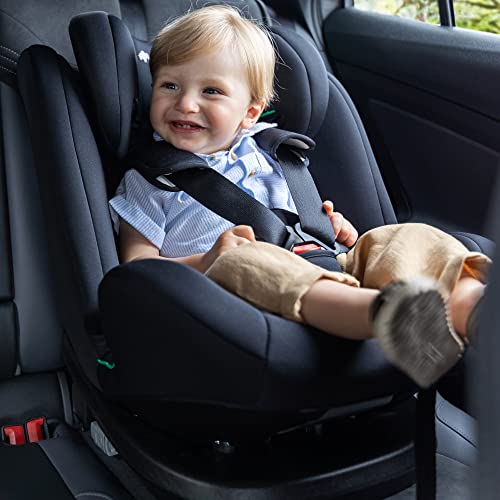 Bebeconfort Ever Fix i-Size Seggiolino Auto 9-36 kg, Seggiolino Isofix Gruppo 123 per Bambini 15 Mesi - 12 Anni, Seggiolino Auto Reclinabile 4 posizioni, Regolabile in Altezza, Colore Black Mist - immagine 12