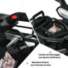 COSTWAY Quad Elettrico per Bambini, Auto Elettrica Cavalcabile con luce LED Musica e Box Anteriore, Mini Quad Regalo per Bambini 18-36 Mesi - immagine 5
