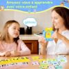 Carte flash francesi standard standard per l'apprendimento, per bambini piccoli, 1 2 3 4 5 6 anni, 200 fogli - immagine 4