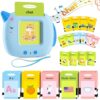 Carte flash francesi standard standard per l'apprendimento, per bambini piccoli, 1 2 3 4 5 6 anni, 200 fogli