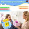 Carte flash francesi standard standard per l'apprendimento, per bambini piccoli, 1 2 3 4 5 6 anni, 200 fogli - immagine 8