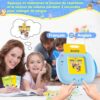 Carte flash francesi standard standard per l'apprendimento, per bambini piccoli, 1 2 3 4 5 6 anni, 200 fogli - immagine 9