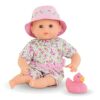 Corolle bambola Coralie cm 30, 9000100600, + 18 mesi, corpo morbido al profumo di vaniglia, con paperella