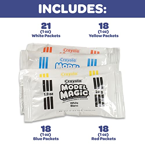 Crayola Modello Magic Bulk, Clay Alternative, 75 Count Classpack, colori assortiti - immagine 4