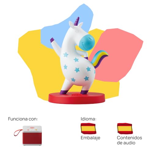 FABA Personaggio sonoro L'Unicorno Felice - Canzoni - Giocattoli, Contenuti Educativi, in Spagnolo, per Ragazze e Ragazzi a partire da 0 anni, Multicolore, FFL30001 - immagine 3